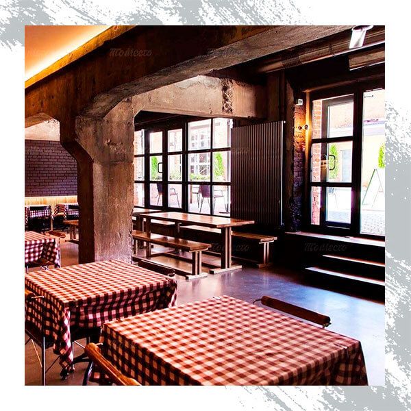 Ремонт и полировка бетонного пола в итальянском ресторане Camorra Isola Grande в городе Санкт-Петербург